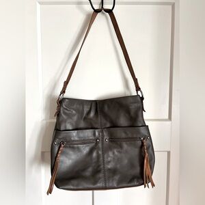The Sak Ashland Bucket Bag in Grey